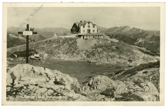 rax, habsburghaus mit schneealpe