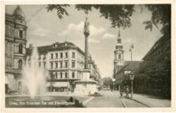 graz, am eisernen tor mit herrengasse