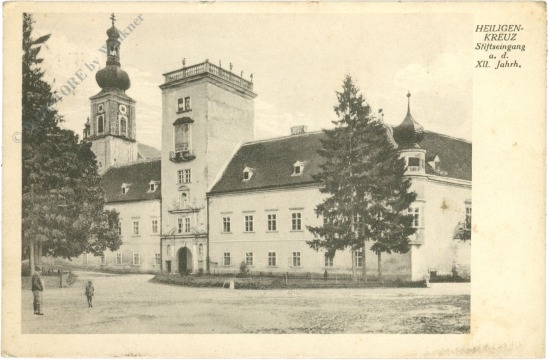 heiligenkreuz, stiftseingang heiligenkreuz, stiftseingang