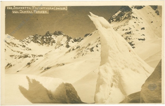 silvretta, fluchthorn vom jamtal ferner