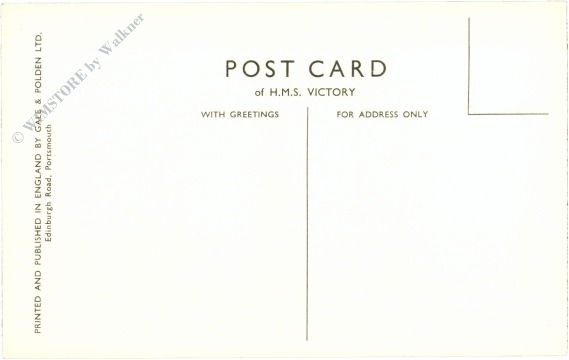 h.m.s. victory dressed overall