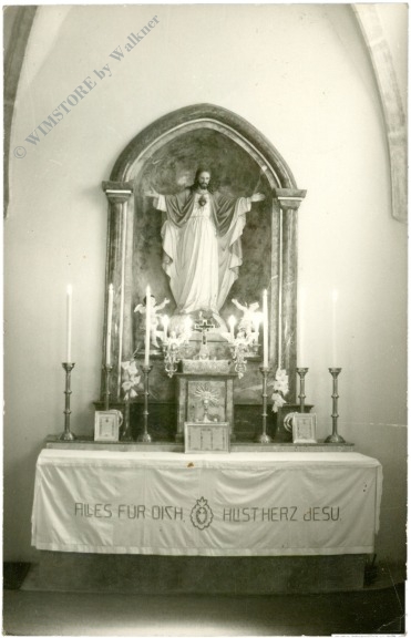 rattersdorf, herz jesu altar in der wallfahrtskirche