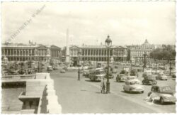 paris, la place de la concorde