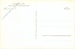 frankfurt am main, roßmarkt mit gutenbergdenkmal