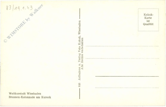 wiesbaden, brunnen kolonnade