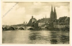 regensburg, vom oberen wöhrd