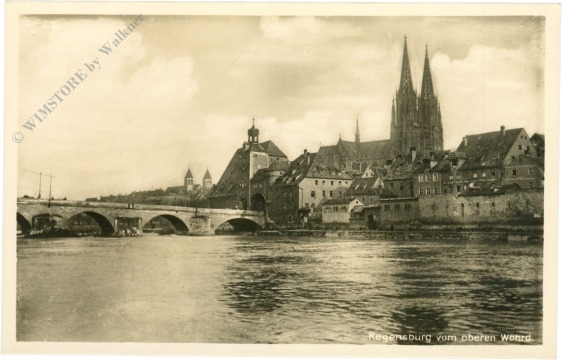 regensburg, vom oberen wöhrd regensburg, vom oberen wöhrd
