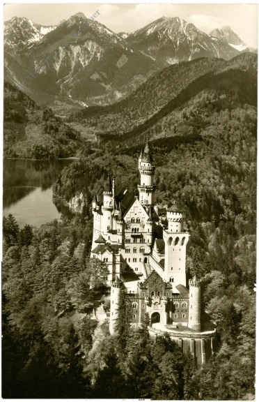 schwangau, schloss neuschwanstein und alpsee
