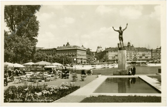 stockholm, fran strömparterren stockholm, fran strömparterren