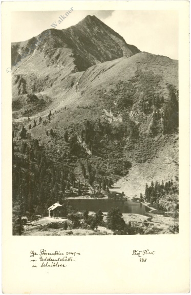 hohentauern, edelrautehütte, gr. bösenstein u. scheiblsee