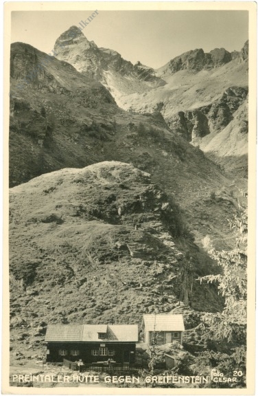 schladming, preintalerhütte gegen greifenstein