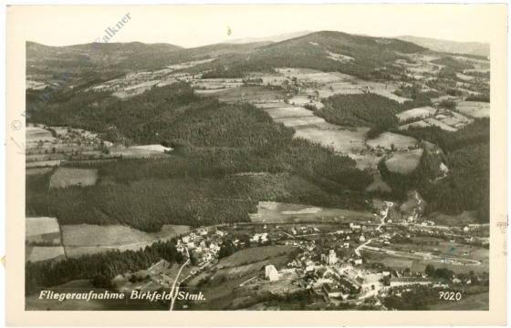 birkfeld, fliegeraufnahme