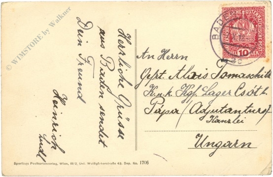 baden, partie aus dem kurparke
