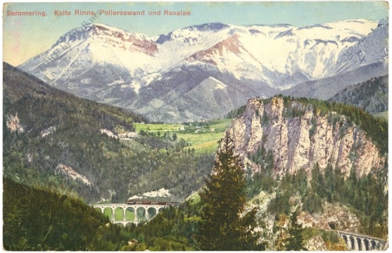 semmering, kalte rinne, polleroswand und raxalpe