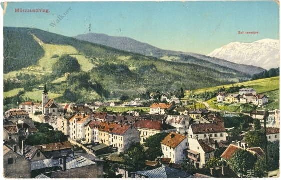 mürzzuschlag, ortsansicht