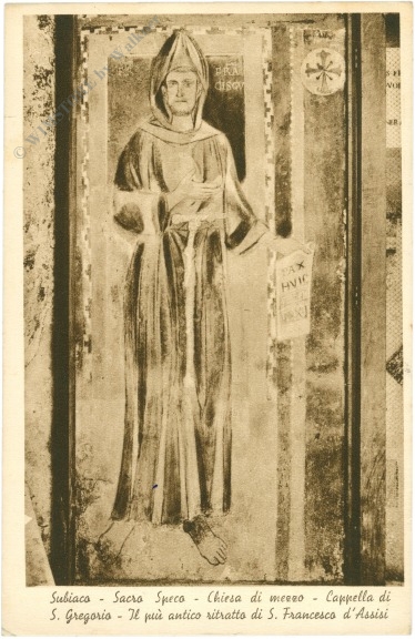 subiaco, kirche, ansicht