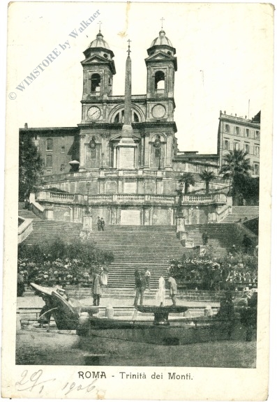 rom, trinita dei monti