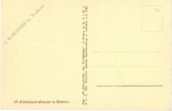 dobern, kleinbauernhäuser