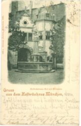 münchen, gruss aus dem hofbräuhaus