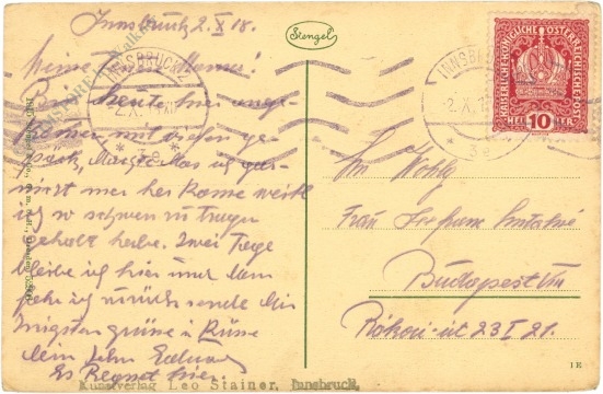 innsbruck, maria theresiastrasse und annasäule