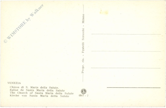 venedig, kirche von santa maria della salute