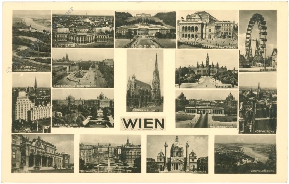 wien, multiansicht wien, multiansicht