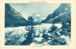 chamonix mont blanc, la mer de glace