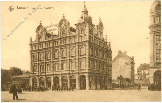 louvain, hotel la royale