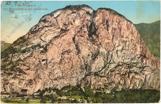 innsbruck, martinswand mit martinsbühel