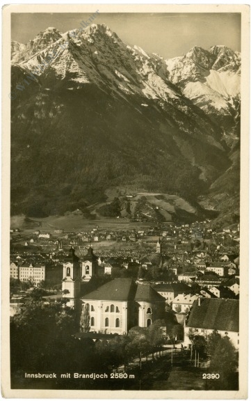 innsbruck, mit brandjoch