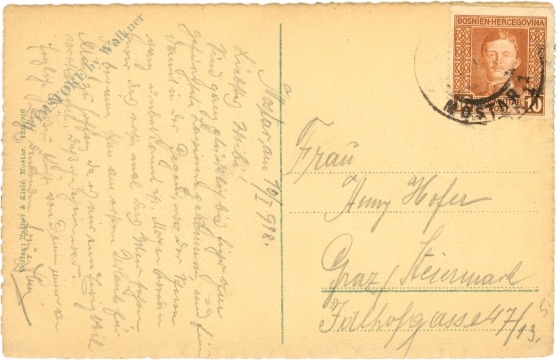 mostar, totalansicht