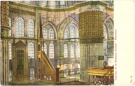 istambul, interieur de la mosquee ahmed istambul, interieur de la mosquee ahmed