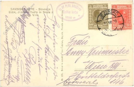 jezersko, savinske alpe