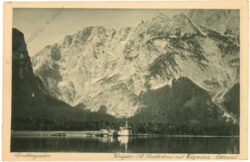 königsee, st. bartholomä mit watzmann ostwand