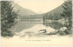 champex lac, ansicht