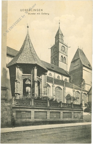 Überlingen, münster mit Ölberg Überlingen, münster mit Ölberg