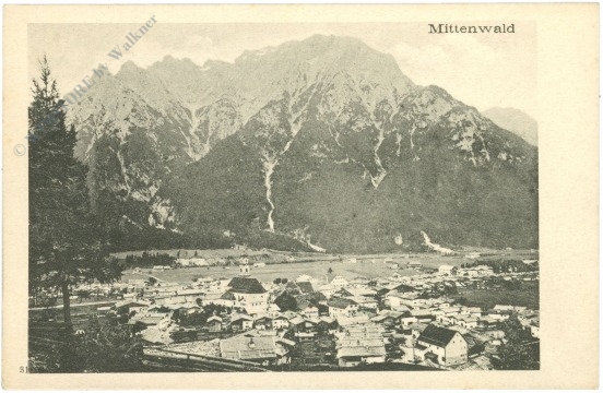 mittenwald, ansicht mittenwald, ansicht