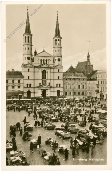 bromberg, marktplatz