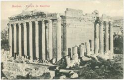 baalbek, tempel des bacchus