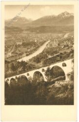 innsbruck, gegen süden mit der hungerburgbahn