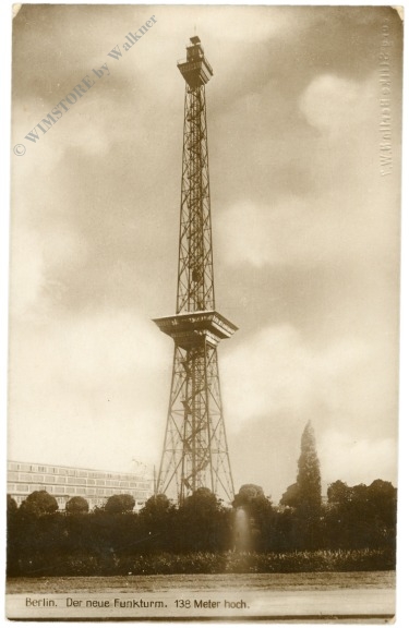 berlin, der neue funkturm