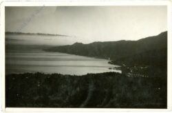 nachtblick über die landschaft