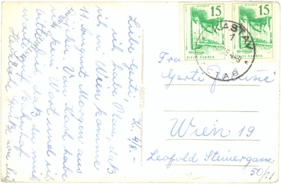 nachtblick über die landschaft