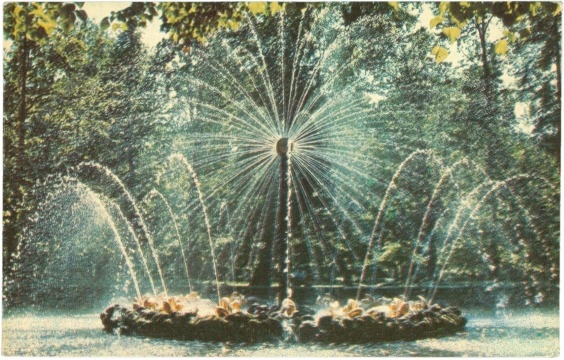 st. petersburg, petrodvorets, sonnenbrunnen