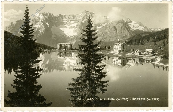 misurinasee, sorapis