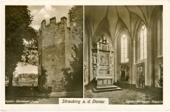 straubing an der donau, multiansicht straubing an der donau, multiansicht