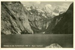 obersee, mit den teufelshörnern