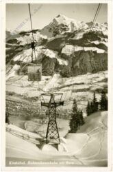 kitzbühel, hahnenkammbahn mit horn