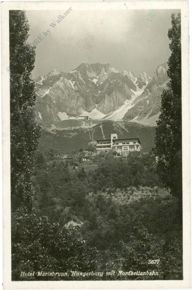 innsbruck, hotel mariabrunn, hungerburg mit nordkette