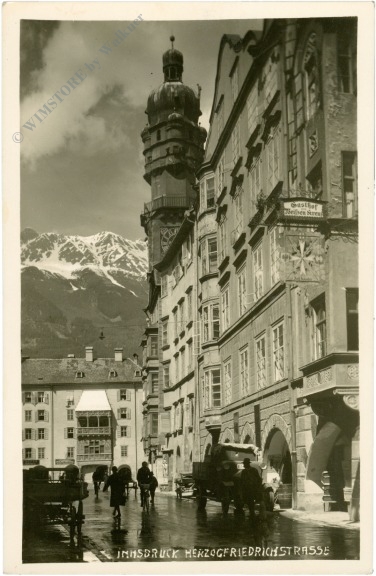 innsbruck, herzog friedrichstrasse